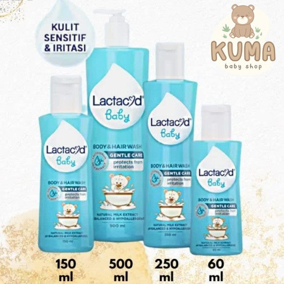 LACTACYD Baby Cleansing and Moisturizing Sabun Bayi 60ml 150ml 250ml