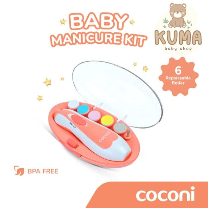 Coconi Baby Nail Trimmer | Gunting Kuku Elektrik Bayi Dewasa Set