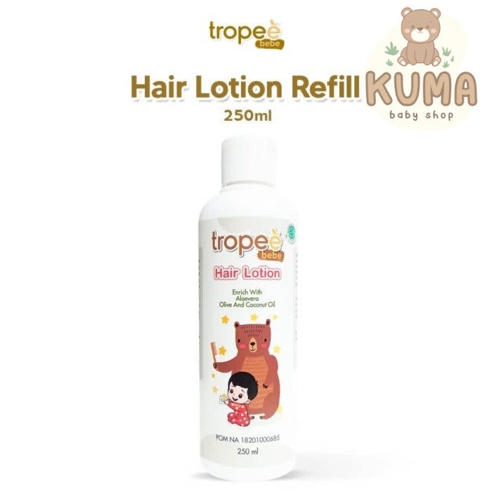 Tropee Bebe - Lotion Rambut (Hair Lotion) Refill 250 ml
