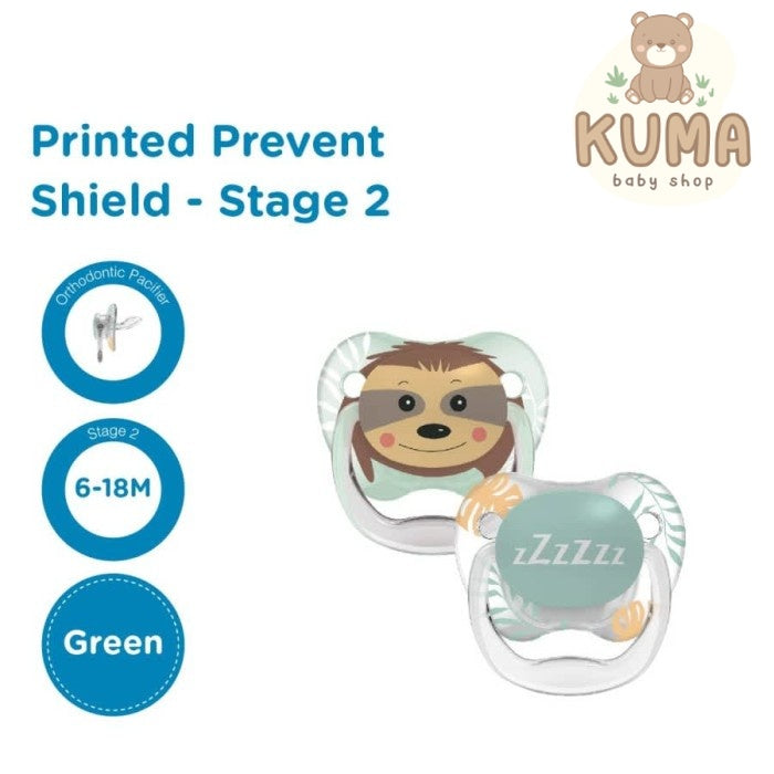 Dr Brown Prevent Shield Pacifier Stage 1/2 Empeng