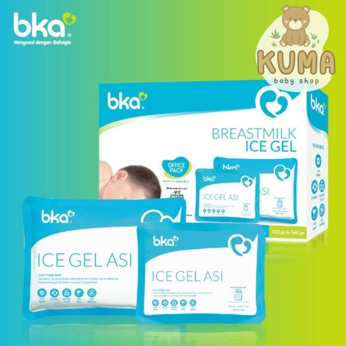 Ice Gel Bka Office Pack isi 2 (420+160gr) pendingin asi
