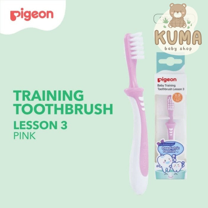 PIGEON TRAINING TOOTHBRUSH LESSON 3 sikat gigi anak