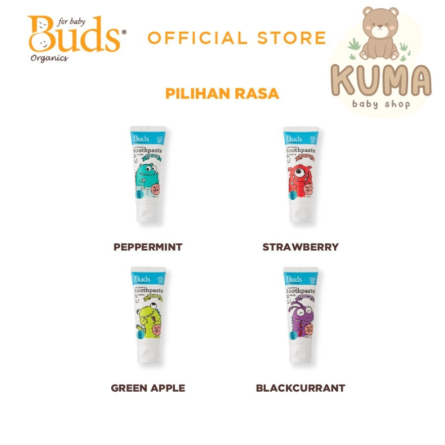 Buds Toothpaste With Xylitol (1-3 Y)