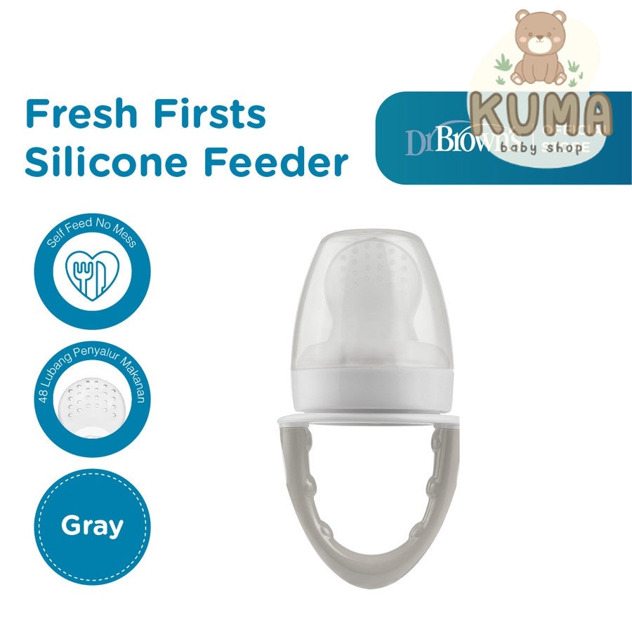 Dr Brown Browns Fresh First Silicone Feeder Mpasi Baby