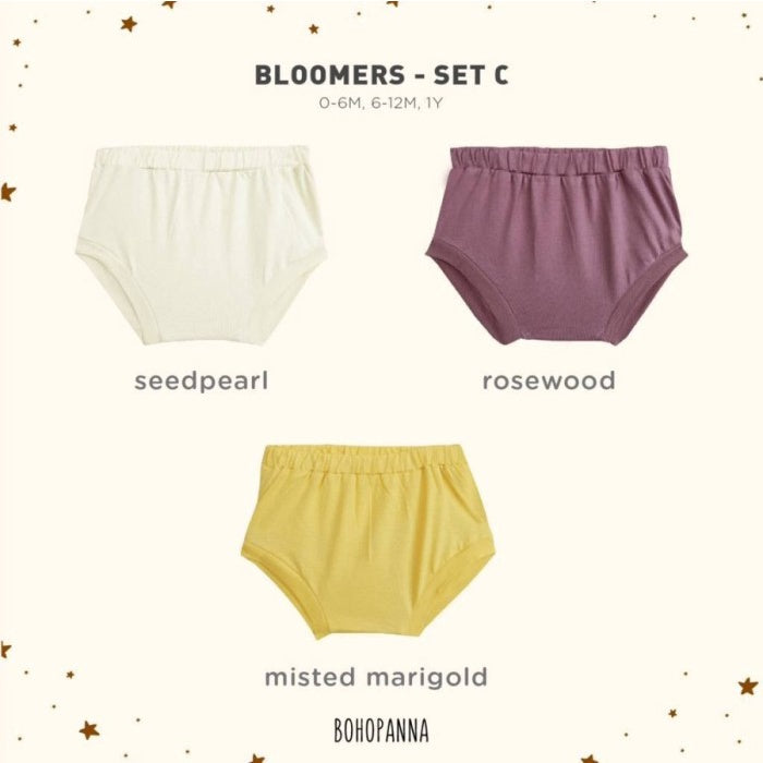 BOHOPANNA - BLOOMERS SET OF THREE - Celana dalam anak perempuan