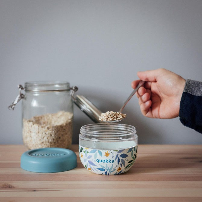 Quokka Ms Food Jar With Silicone Cover Bubble 500ml - mangkok anak