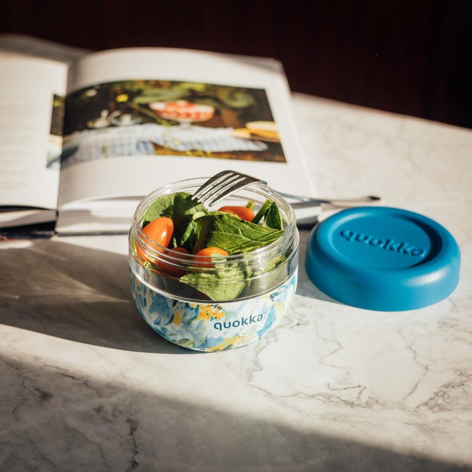 Quokka Ms Food Jar With Silicone Cover Bubble 500ml - mangkok anak
