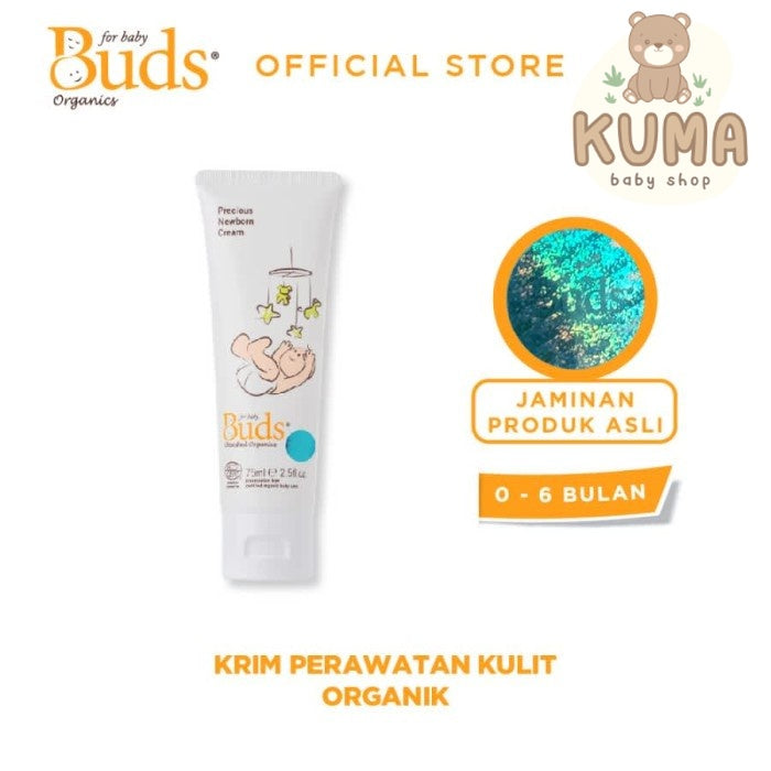Buds Organics Precious Newborn Cream - Lotion Krim Kulit Bayi & Anak