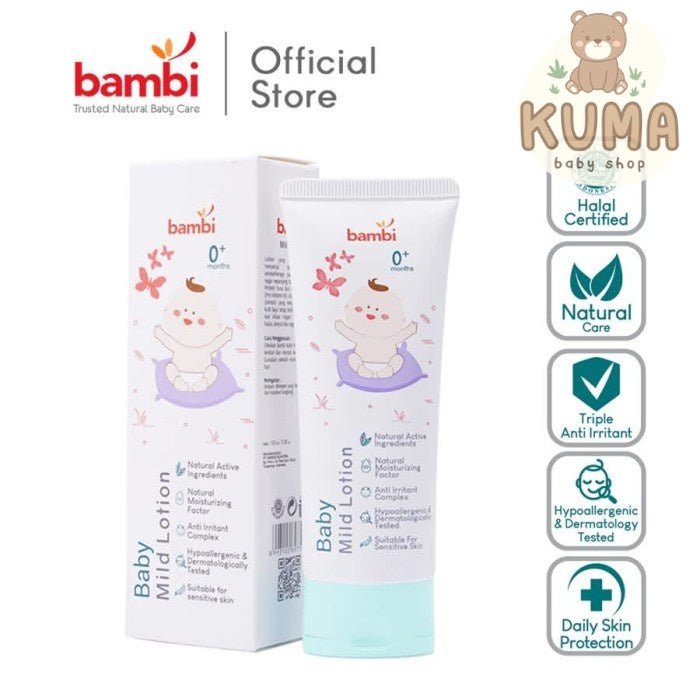Bambi Baby Mild Lotion ( Tube ) 100ml