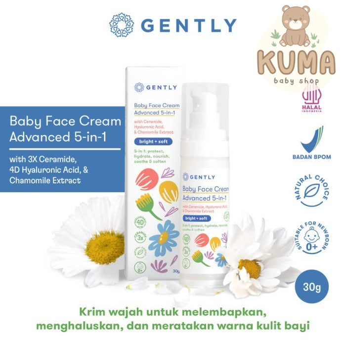 Gently Baby Face Cream Advanced 5-in-1