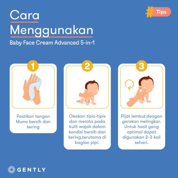 Gently Baby Face Cream Advanced 5-in-1