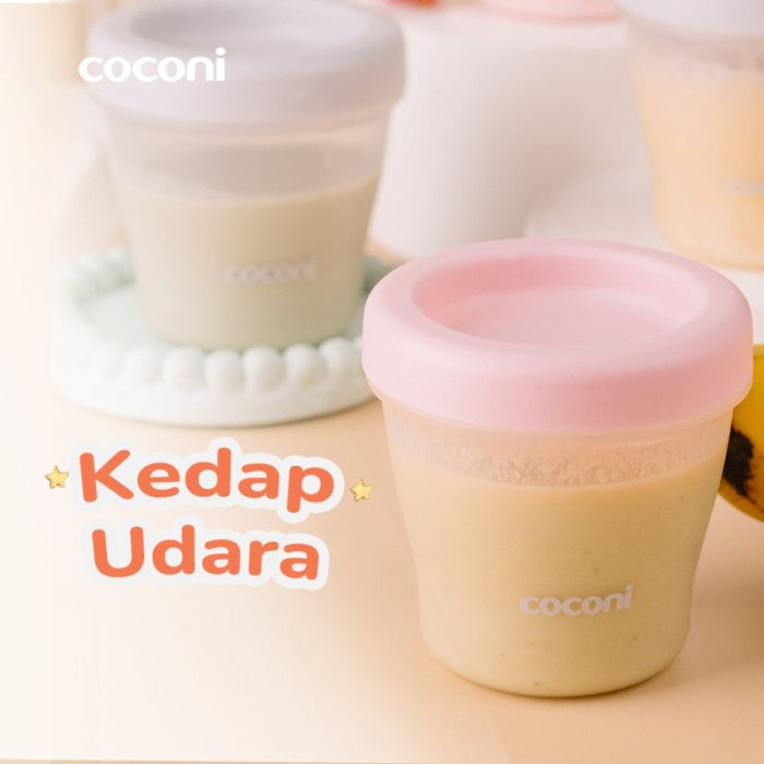 COCONI Air-tight Baby Food Container Set Wadah MPASI PP Bayi Tempat