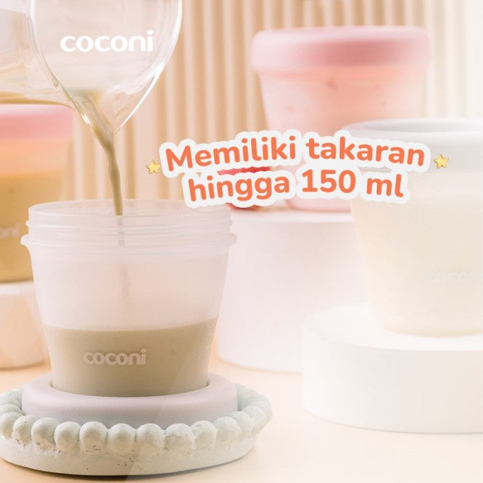COCONI Air-tight Baby Food Container Set Wadah MPASI PP Bayi Tempat