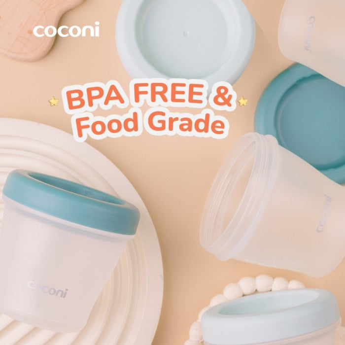 COCONI Air-tight Baby Food Container Set Wadah MPASI PP Bayi Tempat