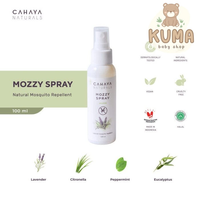 Cahaya Mozzy Spray (Natural Mosquito Repellent) 60 / 100ml