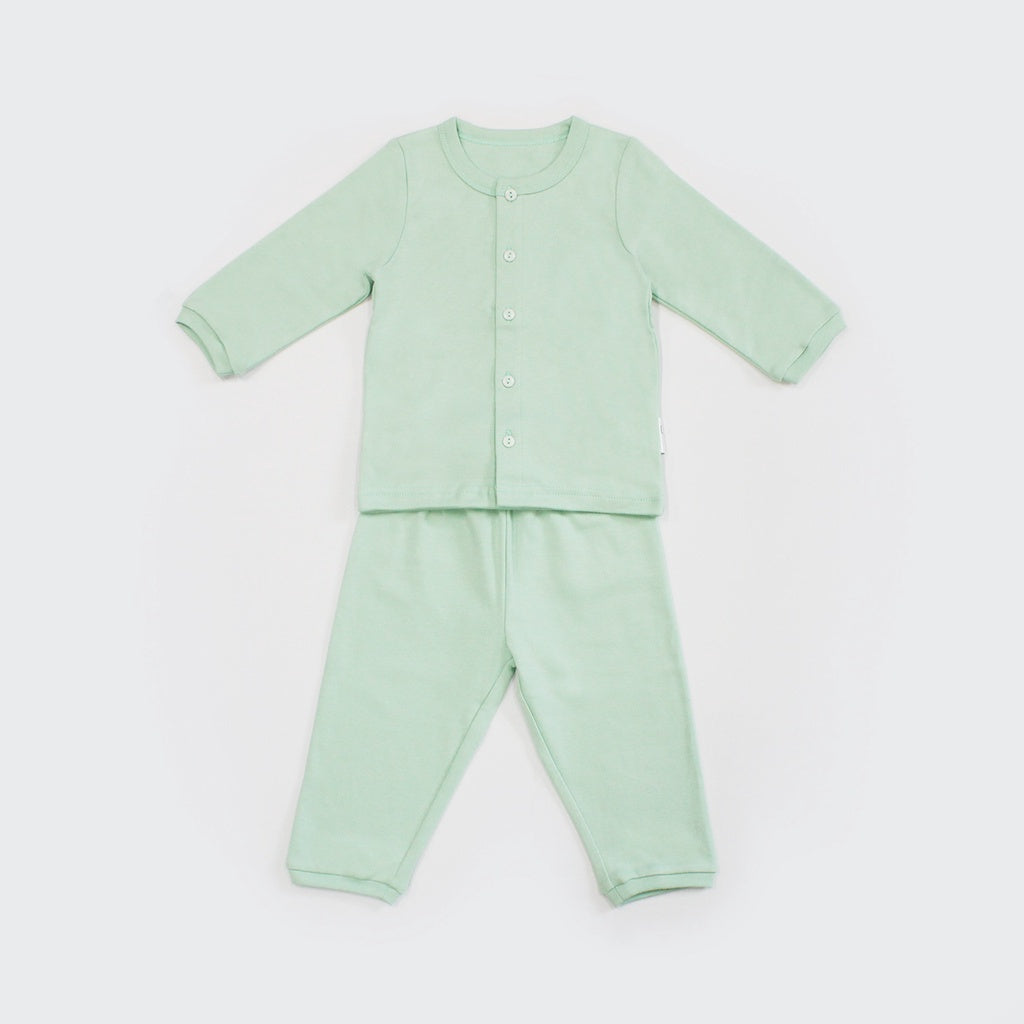 Setelan Panjang Baju Bayi / I Am Cotton Long Basic Set Pastel Series