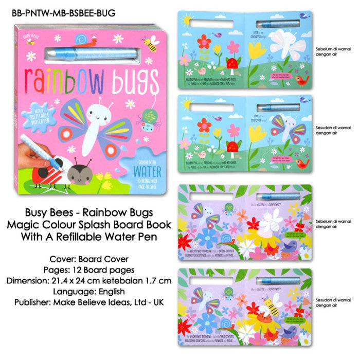 Busy Bees - Rainbow Bugs / Under the Sea Magic Colour Splash