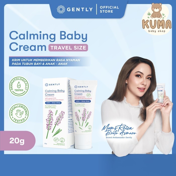 Gently Calming Baby Cream 20 gr (Travel Size)