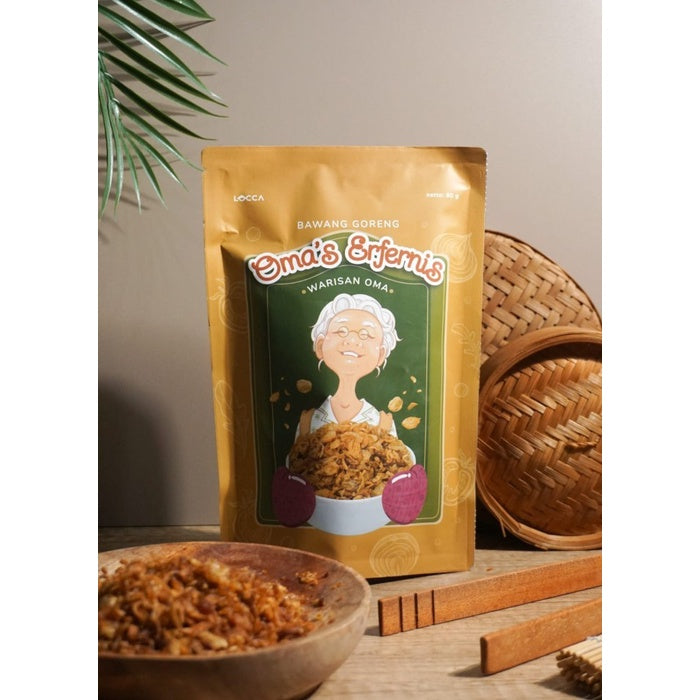 LOCCA BAWANG GORENG OMA'S ERFENIS | BRAMBANG OVEN RENDAH KALORI