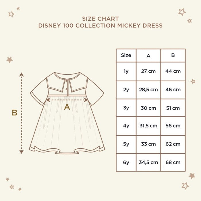 Little Palmerhaus - Disney 100th Mickey Dress (Dress Anak)