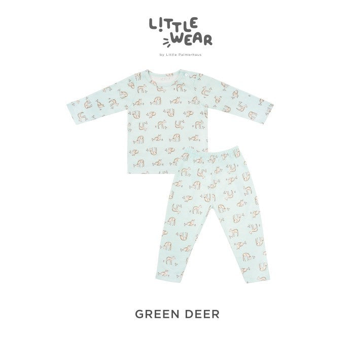 Baju Anak - Little Palmerhaus Little Wear Shoulder Long Set 17.0