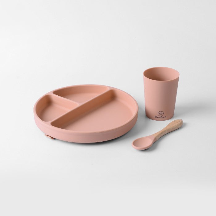 BenBen Premium Silicone Bamboo Spoon sendok makan bayi silikon mpasi