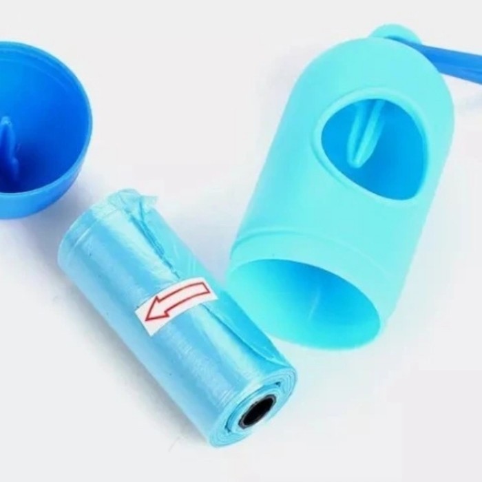Gantungan Mini Kapsul Dispenser Plastik Sampah Roll Case Capsul