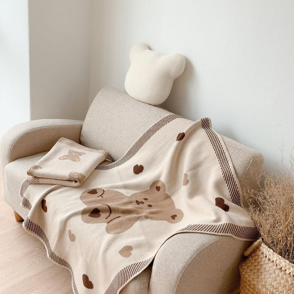 Kuma Blanket Care Bear Brown