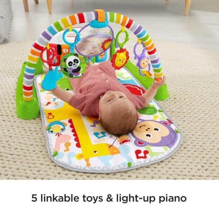 Fisher Price Deluxe Kick & Play Piano Gym FGG45 Mainan Edukasi Bayi