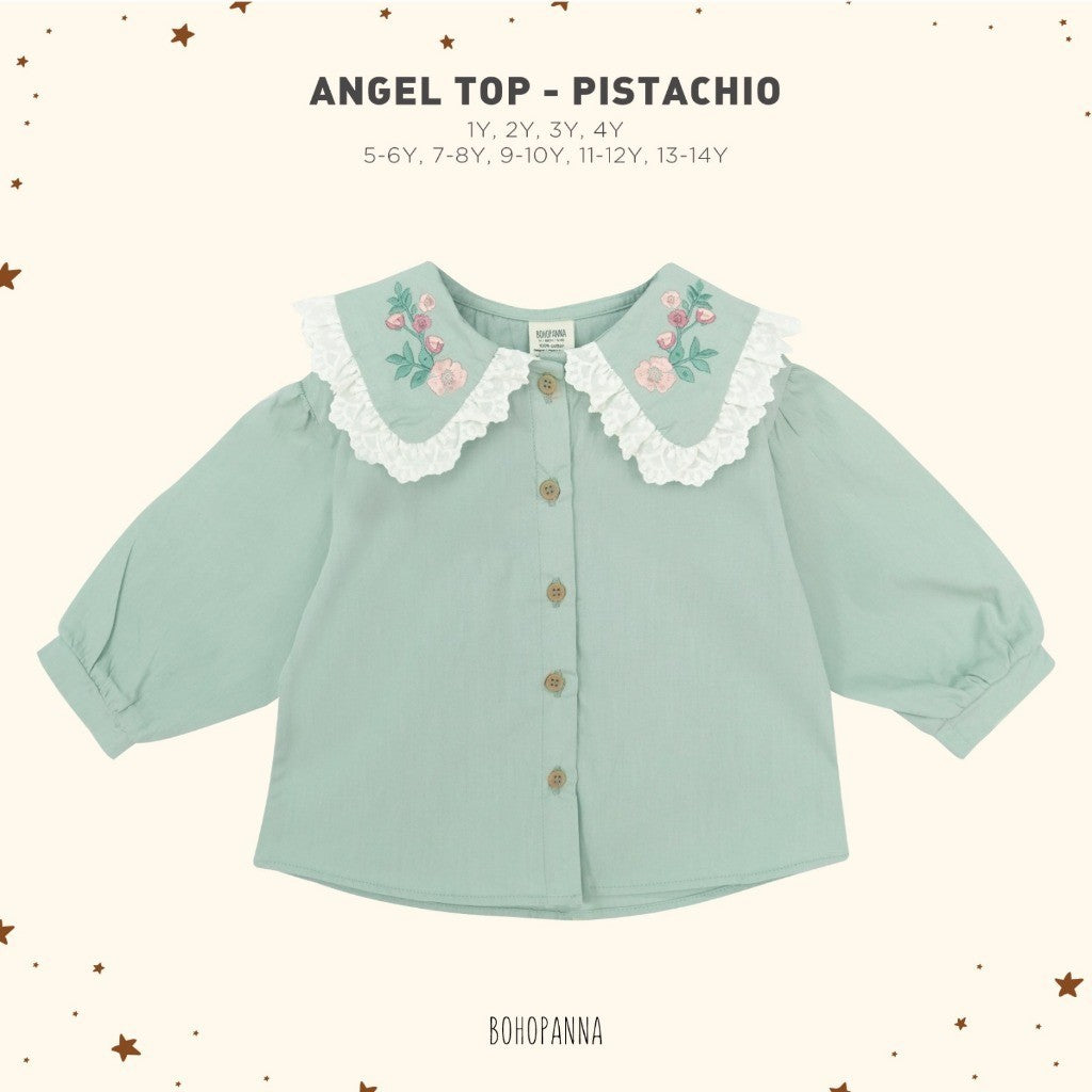 BOHOPANNA - ANGEL TOP - ATASAN ANAK PEREMPUAN 2425