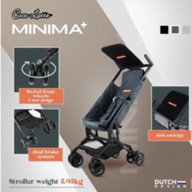 Stroller Cocolatte Minima + / Minima / Kereta Dorong Bayi Cabin Size