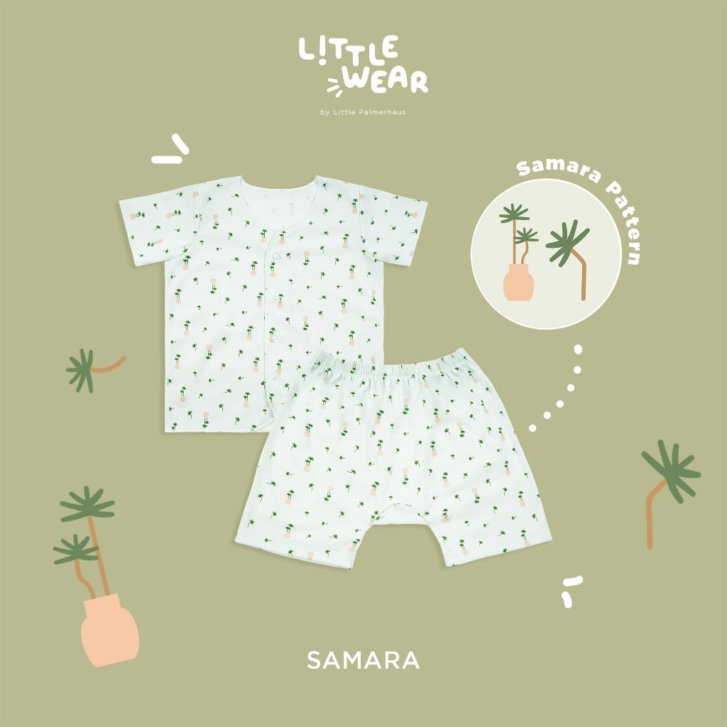 Little Palmerhaus - Little Wear Short Set 21.0 (Setelan Bayi Lengan Pendek)