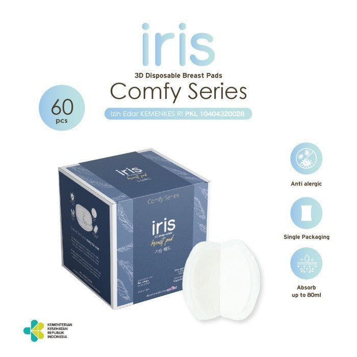 Disposable Breast Pads Comfy (Iris) 60pcs