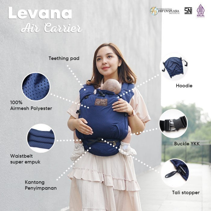 GENDONGAN BAYI-GENDONGAN SSC M SHAPE-CUDDLEME LEVANA AIR CARRIER