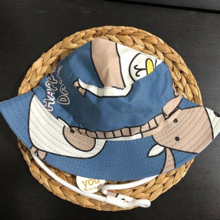 TOPI BUCKET HAT BUCKET TALI MOTIF LUCU TOPI ANAK BANYAK MOTIF