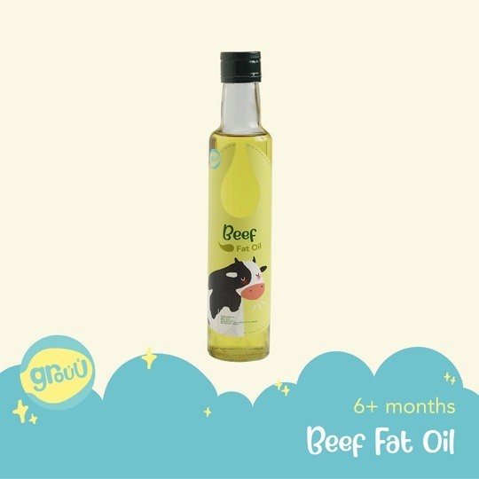 Grouu - Fat Oil / Minyak Lemak BB Booster Chicken, Beef, Coconut