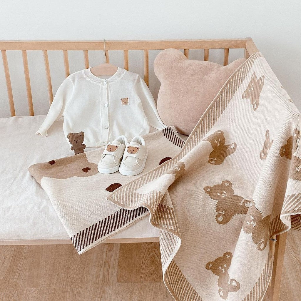 Kuma Blanket Care Bear Brown