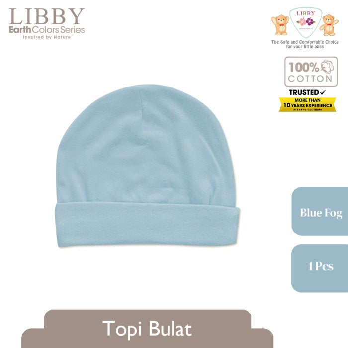 LIBBY Earth Topi Bulat Comfy Set (1 pcs/pack) Topi Bayi