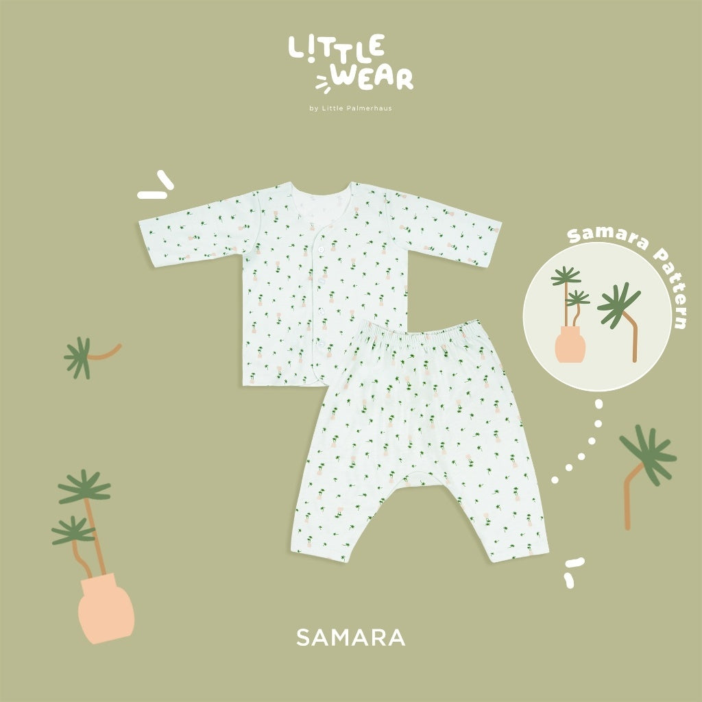 Little Palmerhaus - Little Wear Long Set 21.0 (Setelan Baju Bayi Lengan Panjang)