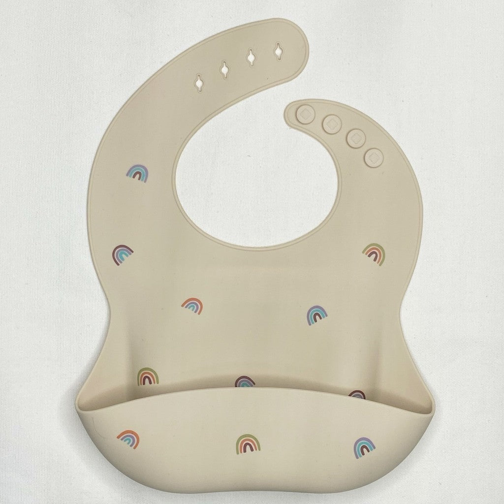 Kuma Bear Silicone Bib & Placemat Place Mat Alas Makan Celemek Makan
