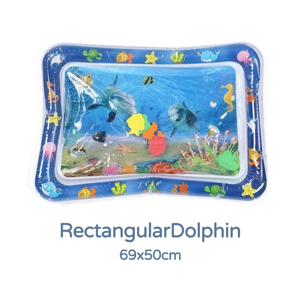 Water Playmat Baby Kids Matras Air Bayi Mainan Edukasi Tummy Time Mainan Sensorik Kids Land