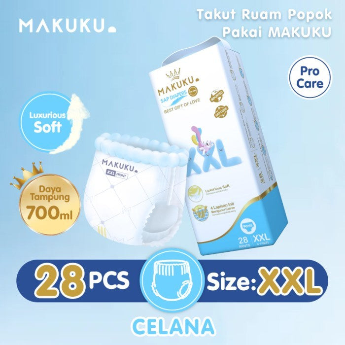 MAKUKU SAP Diapers Pro Care / Popok Bayi NB/S/M/L/XL/XXL