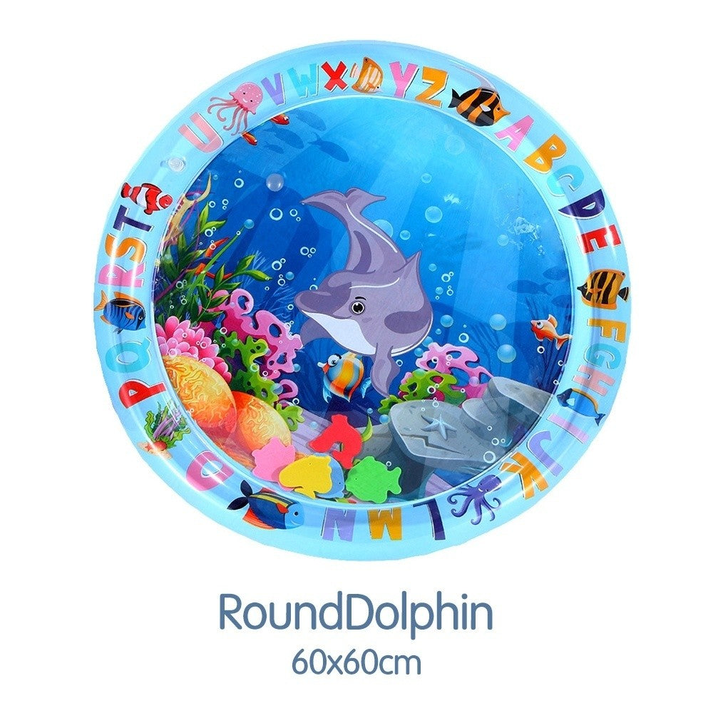 Water Playmat Baby Kids Matras Air Bayi Mainan Edukasi Tummy Time Mainan Sensorik Kids Land