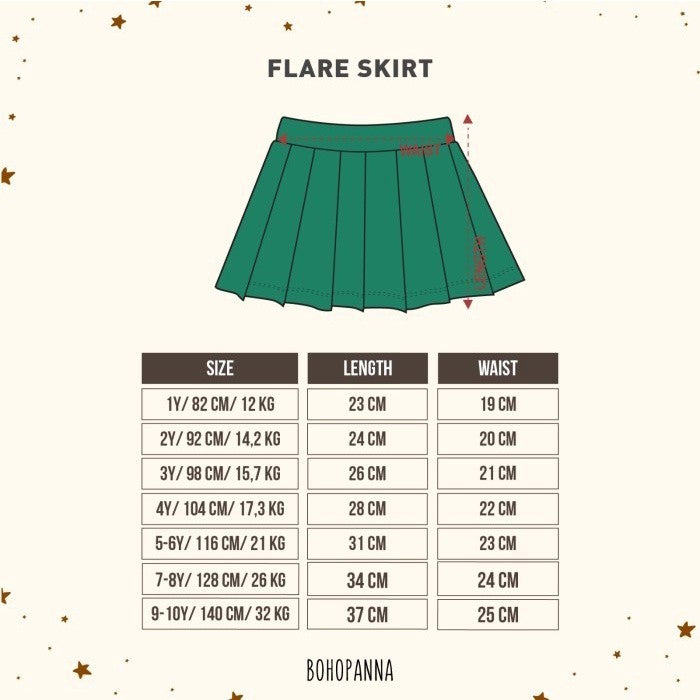 BOHOPANNA - FLARE SKIRT - Rok Anak Perempuan
