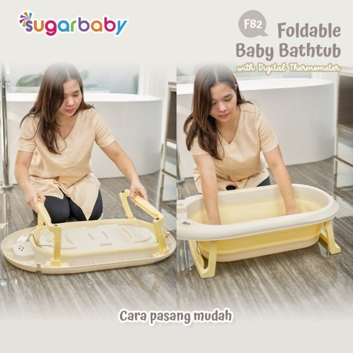 SUGAR BABY Foldable Baby Bathtub F82 / Bak Mandi Bayi