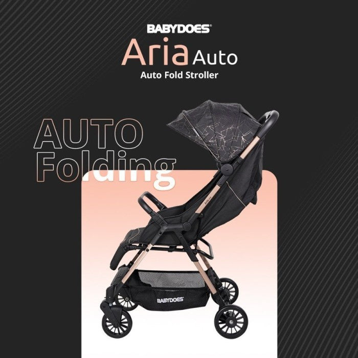 Stroller Babydoes 3602 ARIA Autofold Kabin Size With Bag /Kereta Bayi