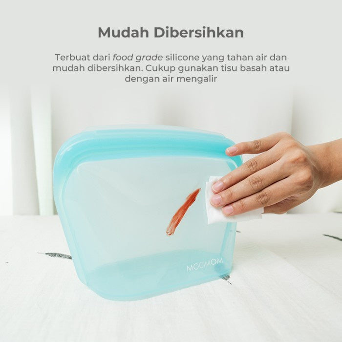 Pouch Silicone Serbaguna - MOOIMOM Multipurpose Silicone Pouch