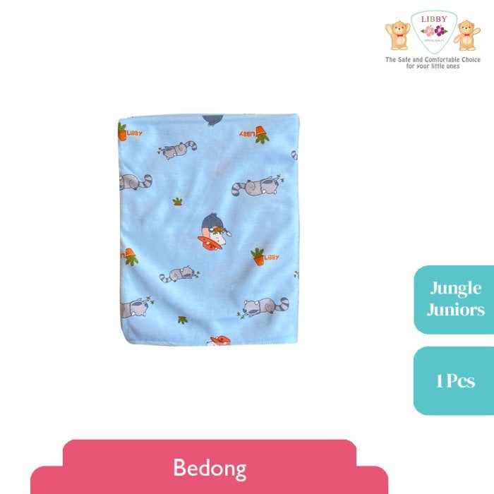 LIBBY 1 pcs Jungle Juniors Swaddle Bedong Motif( 1 pcs )