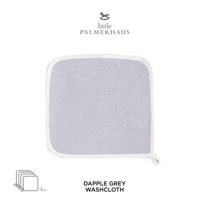 Little Palmerhaus - Bam & Boo Bamboo Washcloth Set Of 4 5.0