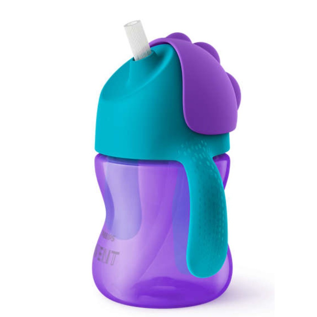 Philips Avent Straw Cup 7OZ Single Gelas Sedotan Bendy